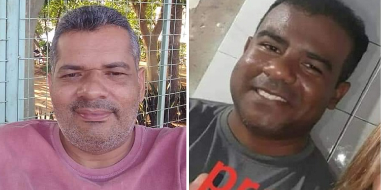 Luciano Oliveira Silva (vítima) e Lourival Bezerra Lima dos Santos (acusado)